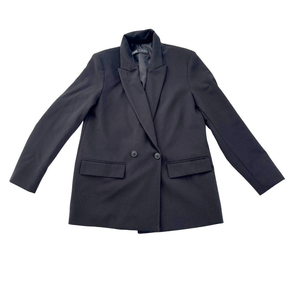 Zara Black Jacket Blazer Small